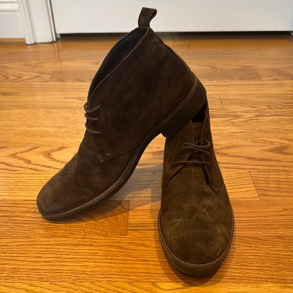 Nordstrom Brown Suede Chukka Boots